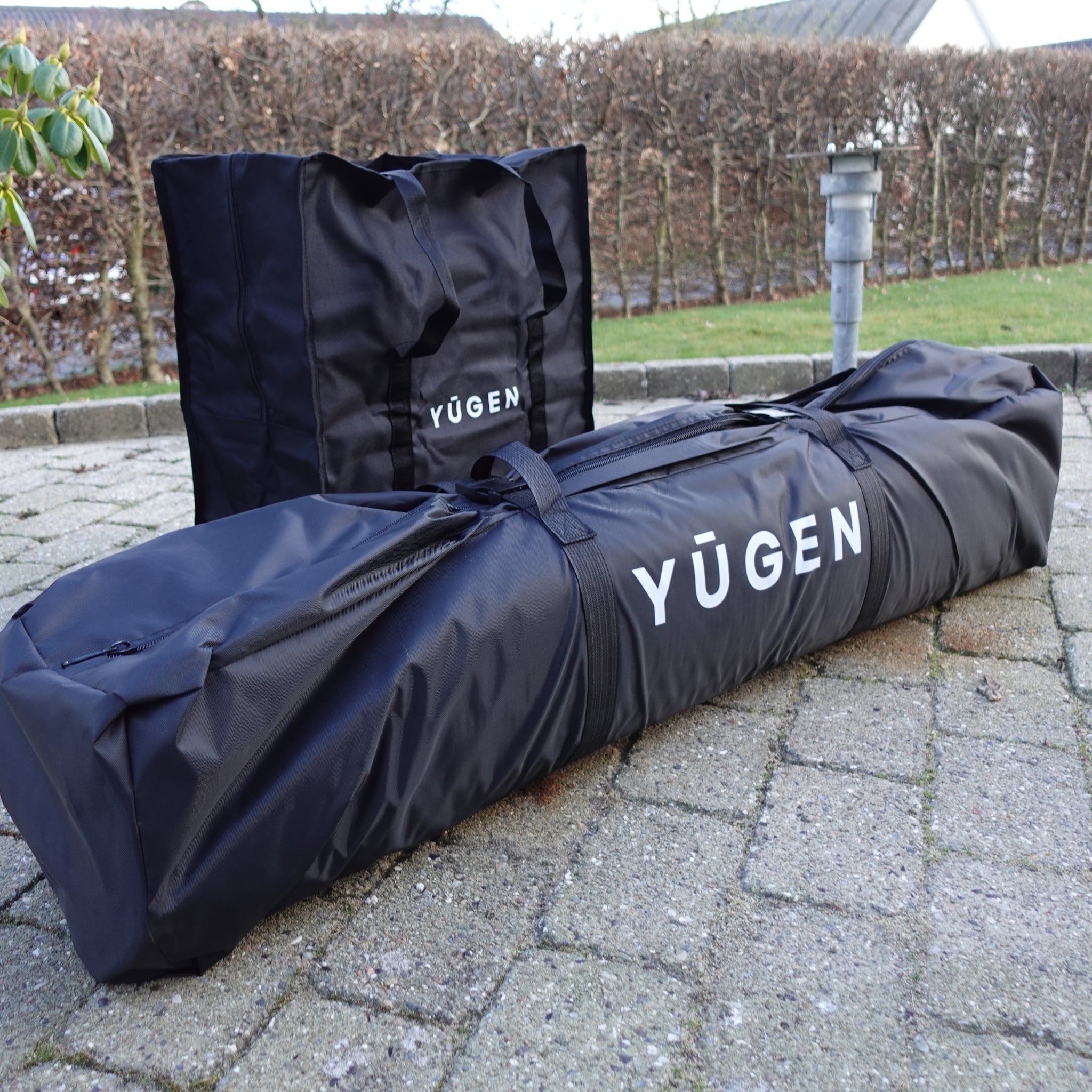 YŪGEN SAUNATELT MED OVN, SAUNAHUER OG SPAND (FORUDBESTILLING)