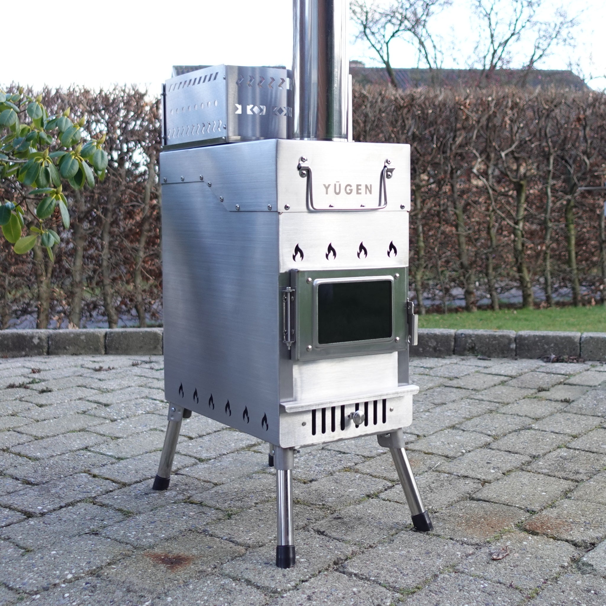 YŪGEN SAUNATELT MED OVN, SAUNAHUER OG SPAND (FORUDBESTILLING)